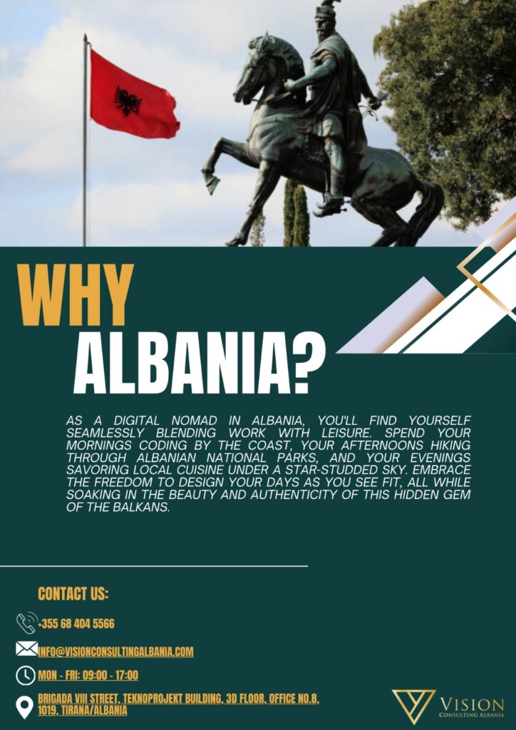Digital Nomad Residence in Albania 